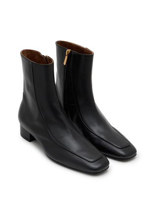 Detail View - Click To Enlarge - HERBERT LEVINE - Shadow Ban 30 Leather Boots
