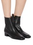 Figure View - Click To Enlarge - HERBERT LEVINE - Shadow Ban 30 Leather Boots