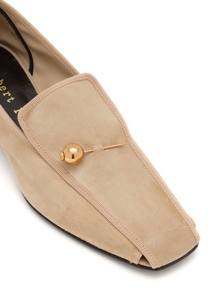 Detail View - Click To Enlarge - HERBERT LEVINE - Showtime 30 Suede Pumps