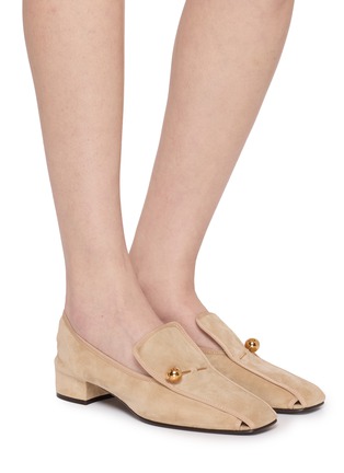 Figure View - Click To Enlarge - HERBERT LEVINE - Showtime 30 Suede Pumps