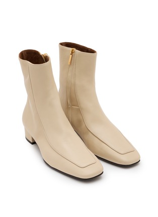 Detail View - Click To Enlarge - HERBERT LEVINE - Shadow Ban 30 Leather Boots
