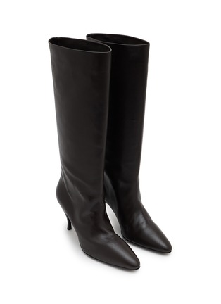 Detail View - Click To Enlarge - HERBERT LEVINE - Silhouette 80 Leather Boots