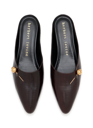 Detail View - Click To Enlarge - HERBERT LEVINE - Sleep On It 30 Leather Mules