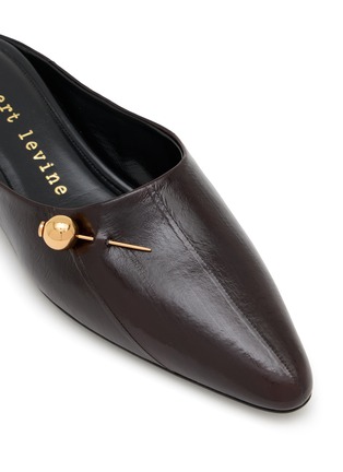 Detail View - Click To Enlarge - HERBERT LEVINE - Sleep On It 30 Leather Mules