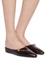 Figure View - Click To Enlarge - HERBERT LEVINE - Sleep On It 30 Leather Mules
