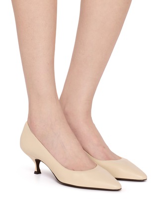 Figure View - Click To Enlarge - HERBERT LEVINE - Du Jour 50 Leather Pumps
