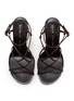 Detail View - Click To Enlarge - HERBERT LEVINE - 100 Ahead of the Curve Leather Heels
