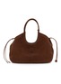 MIU MIU Large Ivy Dumpling Leather Tote Bag