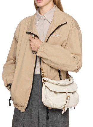 Front View - Click To Enlarge - MIU MIU - Small Rendez-Vous Shoulder Bag