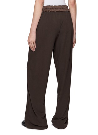 Back View - Click To Enlarge - SONIA CARRASCO - Tailored Jersey Trousers