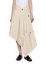 SONIA CARRASCO Asymmetric Cropped Trench Skirt