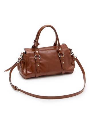 Detail View - Click To Enlarge - MIU MIU - Small Leather Bowling Bag