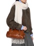 Front View - Click To Enlarge - MIU MIU - Small Leather Bowling Bag