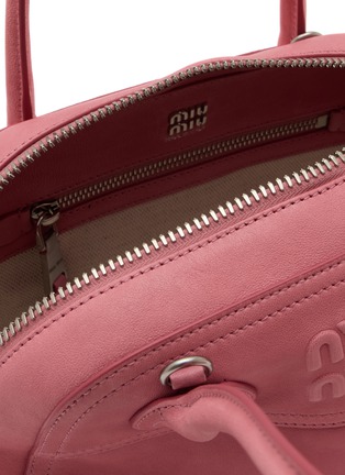 Detail View - Click To Enlarge - MIU MIU - Small Vivant Suede Shoulder Bag