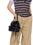 Front View - Click To Enlarge - MIU MIU - Small Leather Backpack