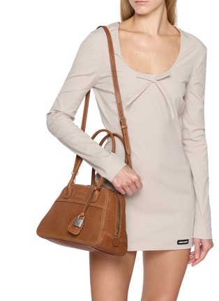 Figure View - Click To Enlarge - MIU MIU - Medium Vivant Top Handle Bag