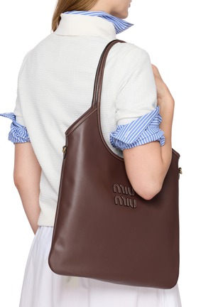 Figure View - Click To Enlarge - MIU MIU - Regular Ivy Leather Tote