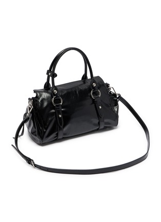 Detail View - Click To Enlarge - MIU MIU - Small Leather Bowling Tote Bag