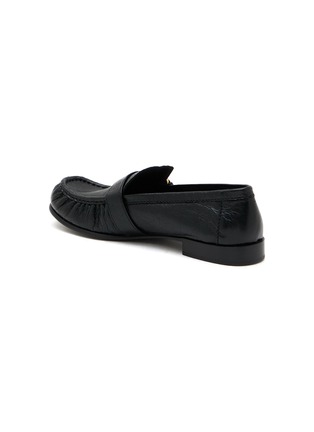  - MIU MIU - Grained Leather Mocassini Loafers
