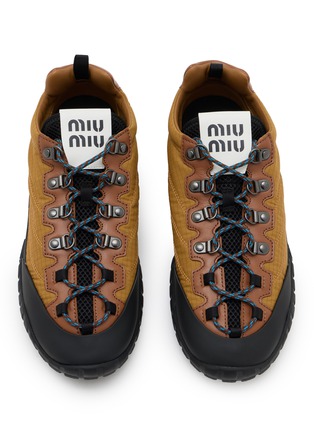 Detail View - Click To Enlarge - MIU MIU - Tyre Women's Sneakers