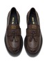 Detail View - Click To Enlarge - MIU MIU - Platform Leather Penny Loafers