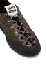 Detail View - Click To Enlarge - MIU MIU - Nylon Ripstop Alpine Laces Women's Sneakers