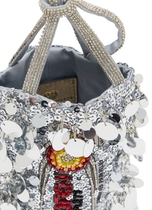 Detail View - Click To Enlarge - ANYA HINDMARCH - Nurofen Sequin Mini Bucket Bag