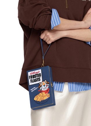 Figure View - Click To Enlarge - ANYA HINDMARCH - Kellogs Frosted Flakes Clutch Bag