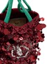 Detail View - Click To Enlarge - ANYA HINDMARCH - Flying Goose Sriracha Sequin Mini Bucket Bag