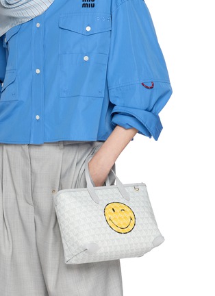 Figure View - Click To Enlarge - ANYA HINDMARCH - I Am A Plastic Bag Wink Crossbody Bag