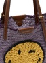 Detail View - Click To Enlarge - ANYA HINDMARCH - N/S Paper Raffia Wink Tote Bag
