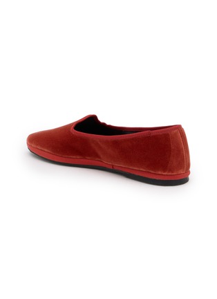  - C.R.B. - Friulana Venetian Grosgrain Trim Velvet Flats