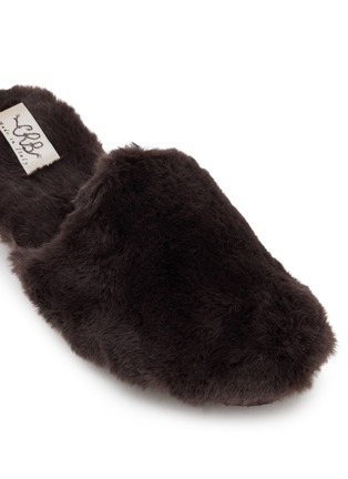 Detail View - Click To Enlarge - C.R.B. - Faux Fur Slippers 