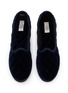 Detail View - Click To Enlarge - C.R.B. - Friulana Venetian Quilted Velvet Flats