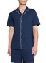 DEREK ROSE Contrast Piping Pyjama Set