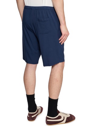 Back View - Click To Enlarge - DEREK ROSE - Basel Drawstring Lounge Shorts