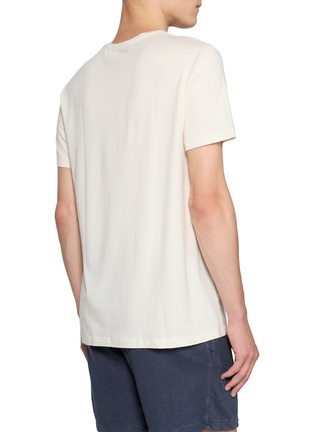 Back View - Click To Enlarge - DEREK ROSE - Basel Crewneck T-Shirt