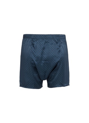 Back View - Click To Enlarge - DEREK ROSE - Geometric Printed Cotton Boxers