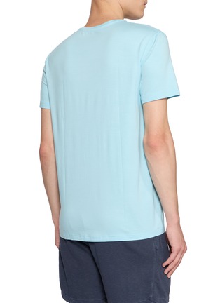 Back View - Click To Enlarge - DEREK ROSE - Basel Crewneck T-Shirt