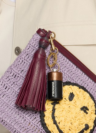 Front View - Click To Enlarge - ANYA HINDMARCH - Duracell Leather Charm