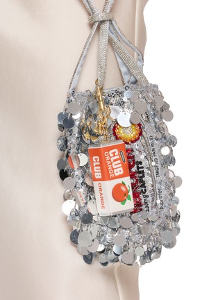 Front View - Click To Enlarge - ANYA HINDMARCH - McVitie's Club Orange Leather Charm