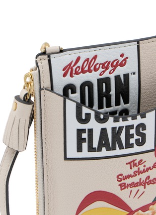 Detail View - Click To Enlarge - ANYA HINDMARCH - Kellogs Corn Flakes Leather Zip Card Case
