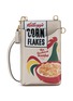 ANYA HINDMARCH Kellogs Corn Flakes Leather Zip Card Case