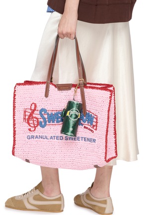 Figure View - Click To Enlarge - ANYA HINDMARCH - Perrier Leather Coin Purse