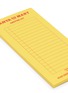 Detail View - Click To Enlarge - ANYA HINDMARCH - Shopping List Note Pad