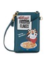 ANYA HINDMARCH Kellogs Frosted Flakes Leather Phone Zip Pouch
