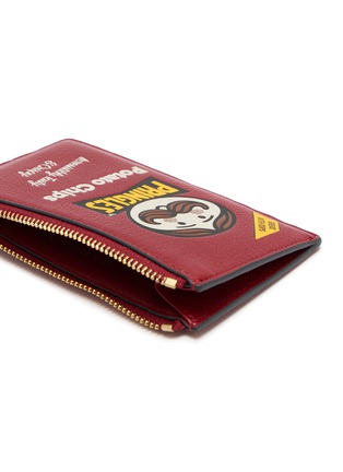 Detail View - Click To Enlarge - ANYA HINDMARCH - Pringles Leather Zip Card Case