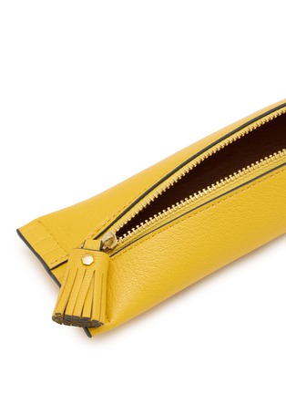 Detail View - Click To Enlarge - ANYA HINDMARCH - Uhu Leather Pencil Case