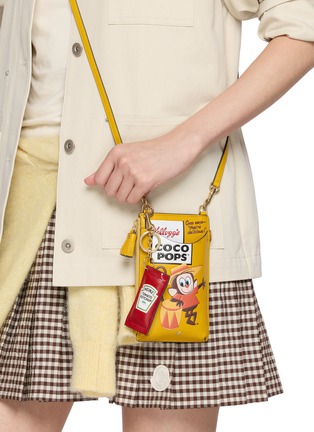 Figure View - Click To Enlarge - ANYA HINDMARCH - Heinz Ketchup Leather Keyring Charm