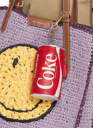 Front View - Click To Enlarge - ANYA HINDMARCH - Coca Cola Leather Coin Purse